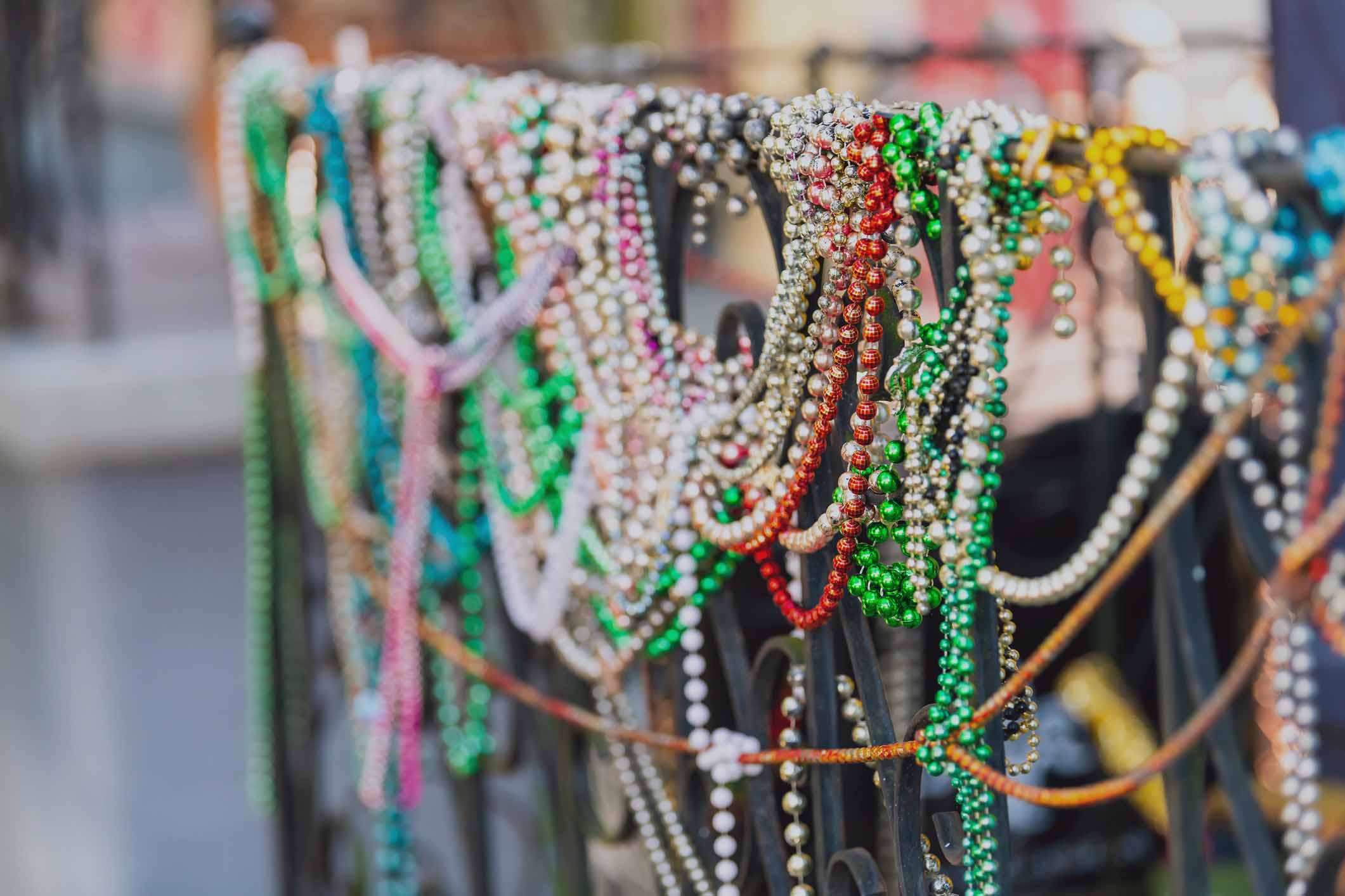 Perles de Mardi Gras Nouvelle-Orléans